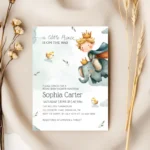 Little Prince Baby Shower Invitation